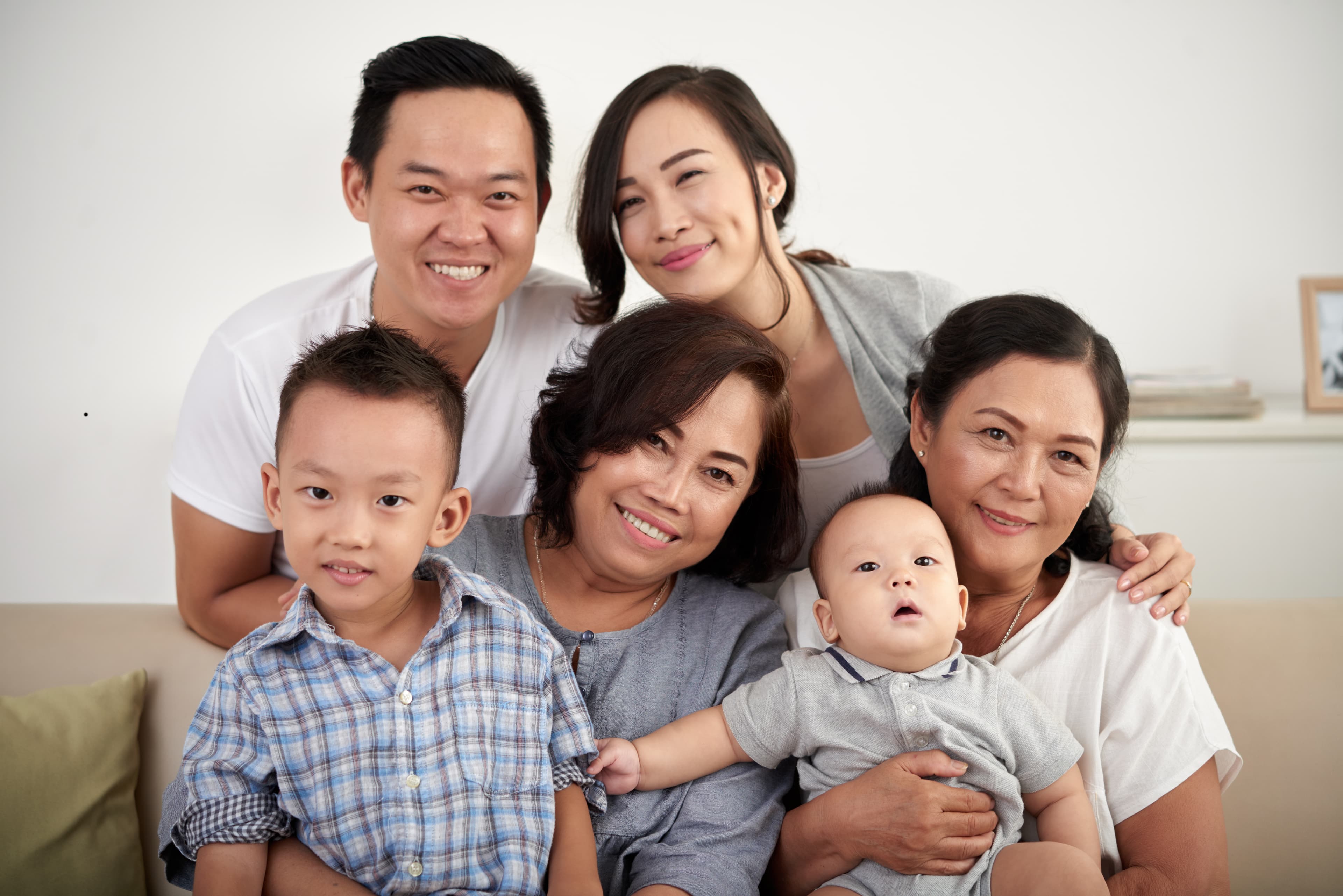 Filipino family together — we walk with you every mile